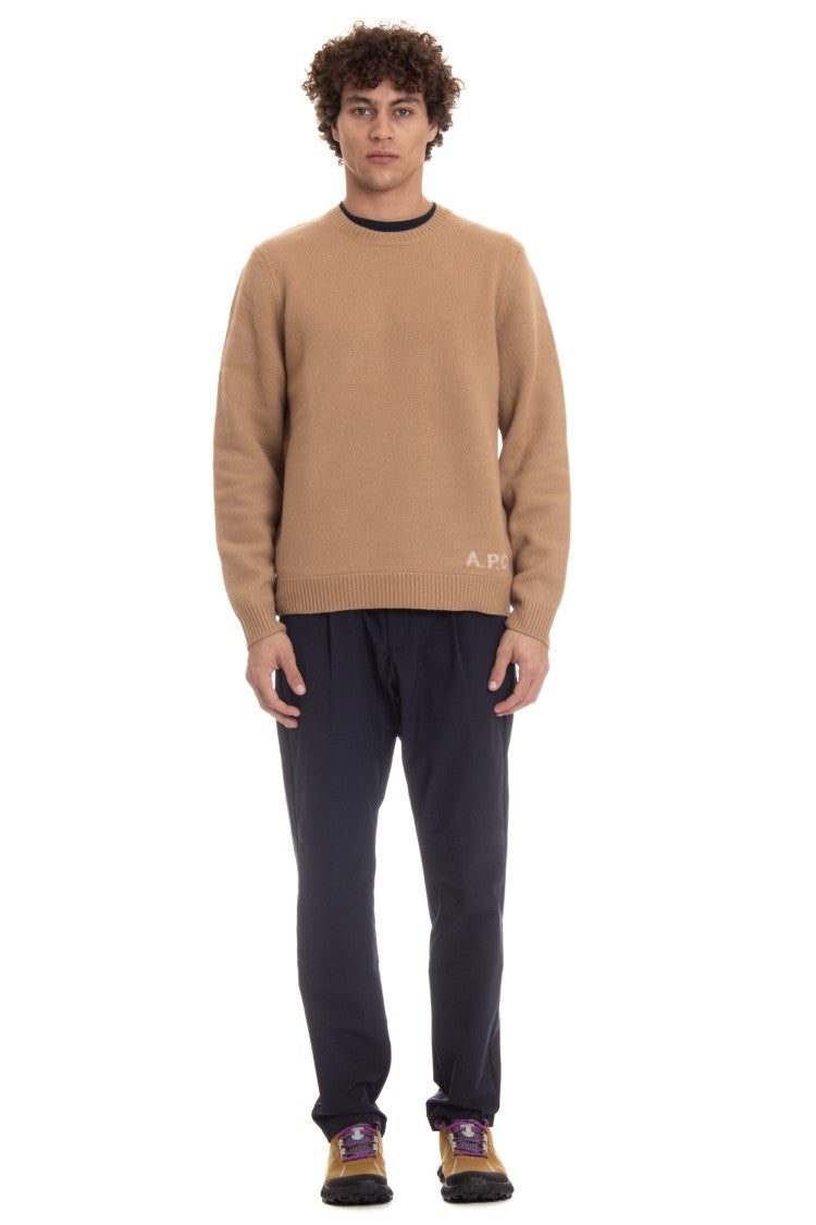 A.P.C. Merino Wool Crewneck Sweater Mod. Edward