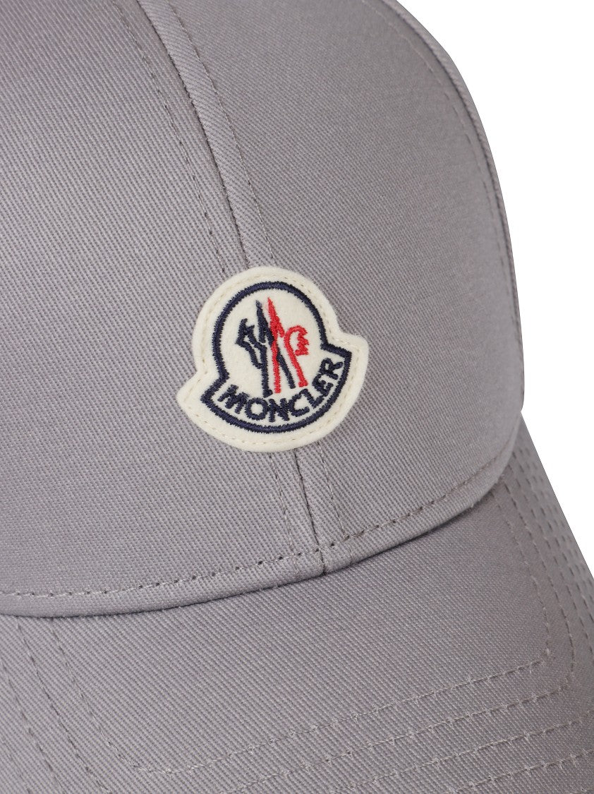 Moncler Classic Six-Panel Cap With Logo Patch