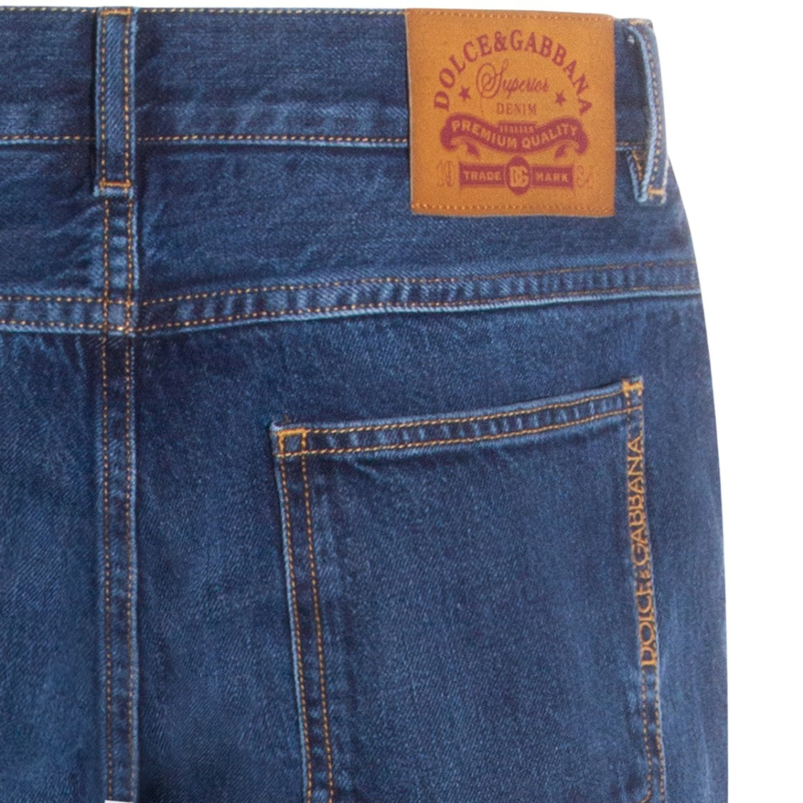 Dolce & Gabbana Straight-Leg Jeans With Traditional Five-Pocket Styling