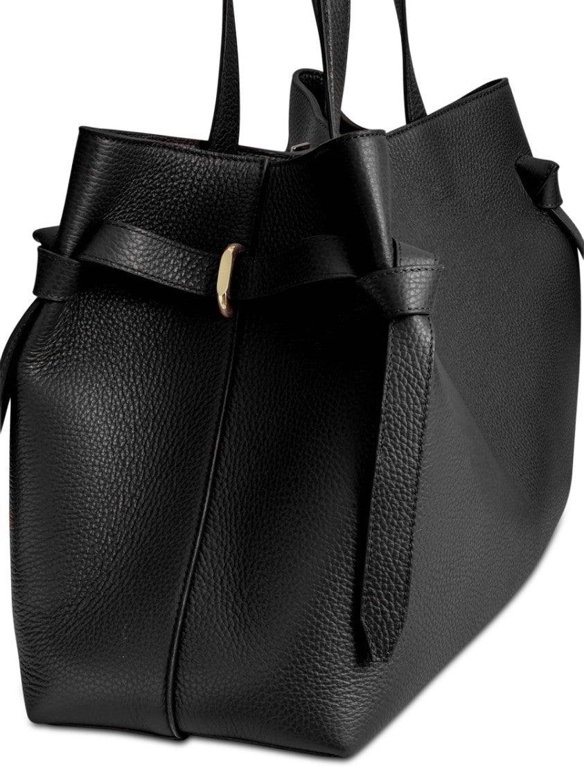 Yuzefi Gyoza Elongated Bovine Leather Tote Bag