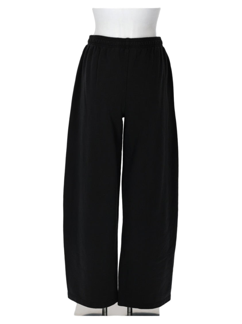 Alexander Wang Black Loose Cropped Cotton Pants