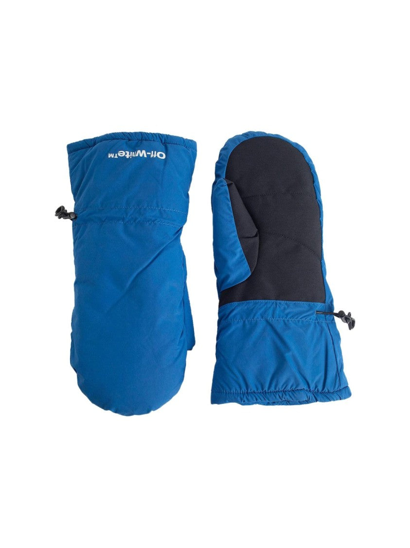Off-White Bounce Logo Ski Mittens Gloves
