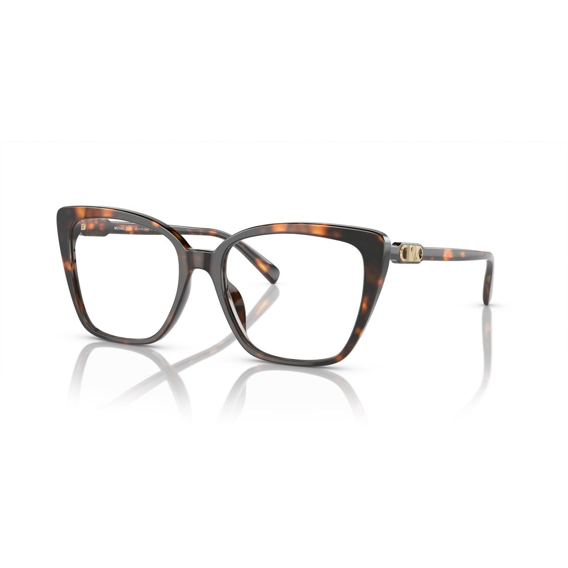Michael Kors 0Mk4110u Oversized Tortoiseshell Square Frame Eyeglasses