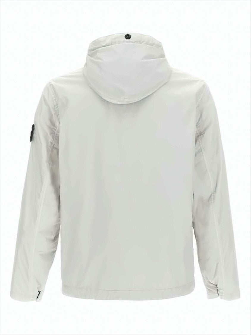 Stone Island Relaxed-Fit Nylon Jacket With Adjustable Hood
