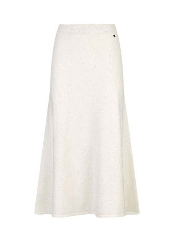 Liu Jo Flared Midi Skirt With Micro-Sequins