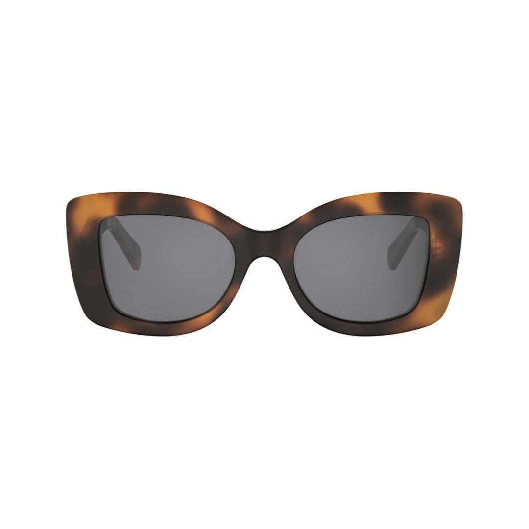 Celine Cl40324u Oversized Tortoiseshell-Patterned Sunglasses