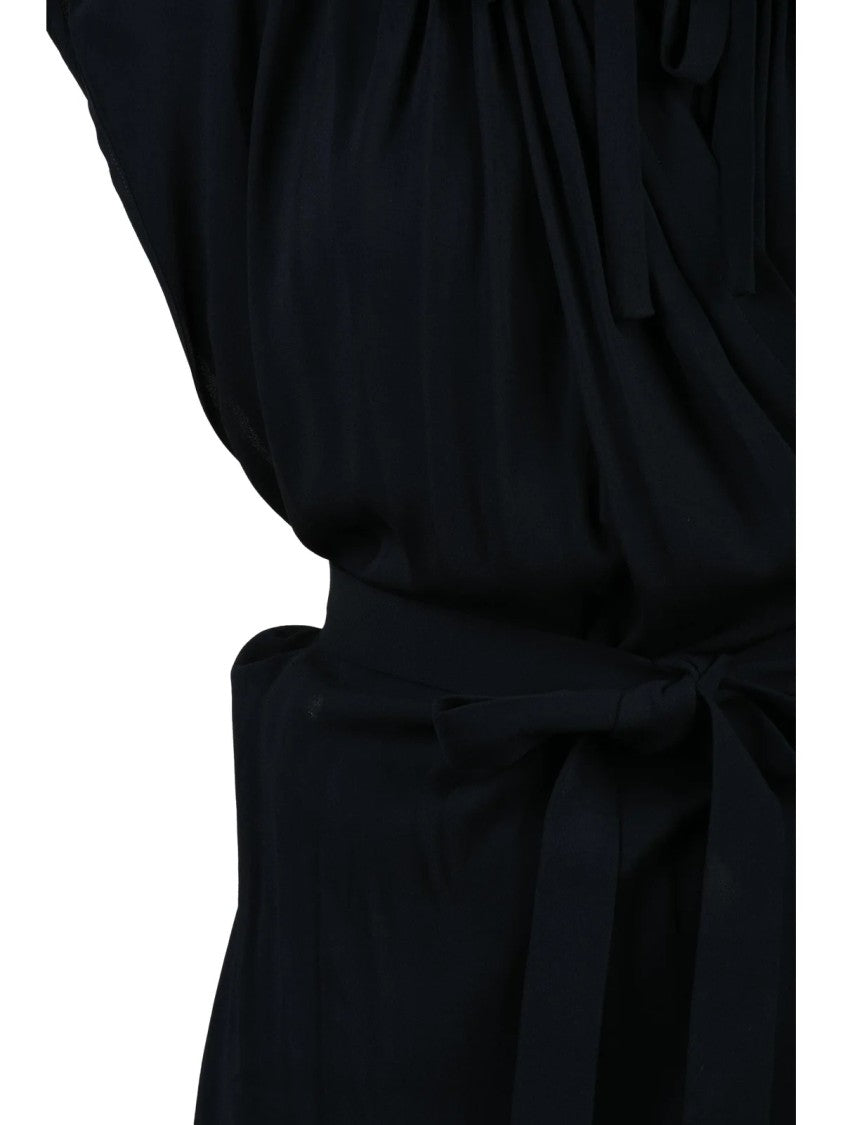 Fabiana Filippi Blue Viscose Elastane Stretch Top