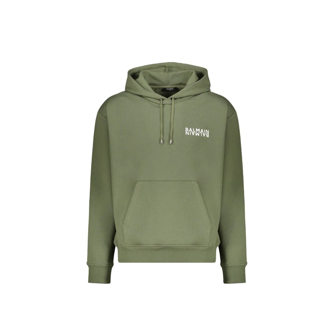 Balmain Logo Motif Hoodie