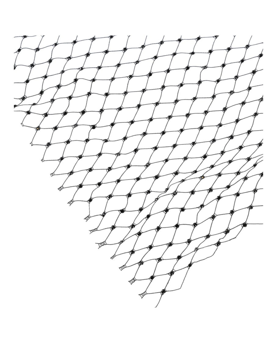 Gucci Crystal Embellished Fishnet Shawl