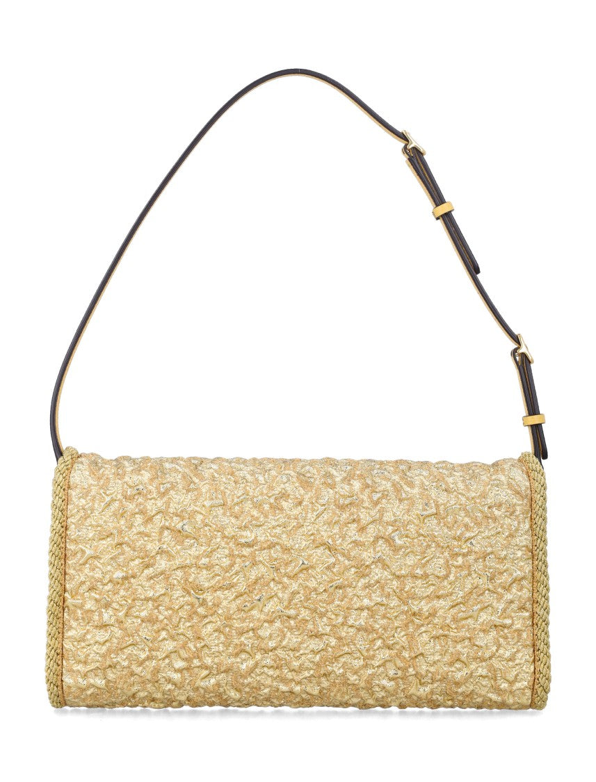 Valentino Garavani Vain Soft Jacquard Shoulder Bag