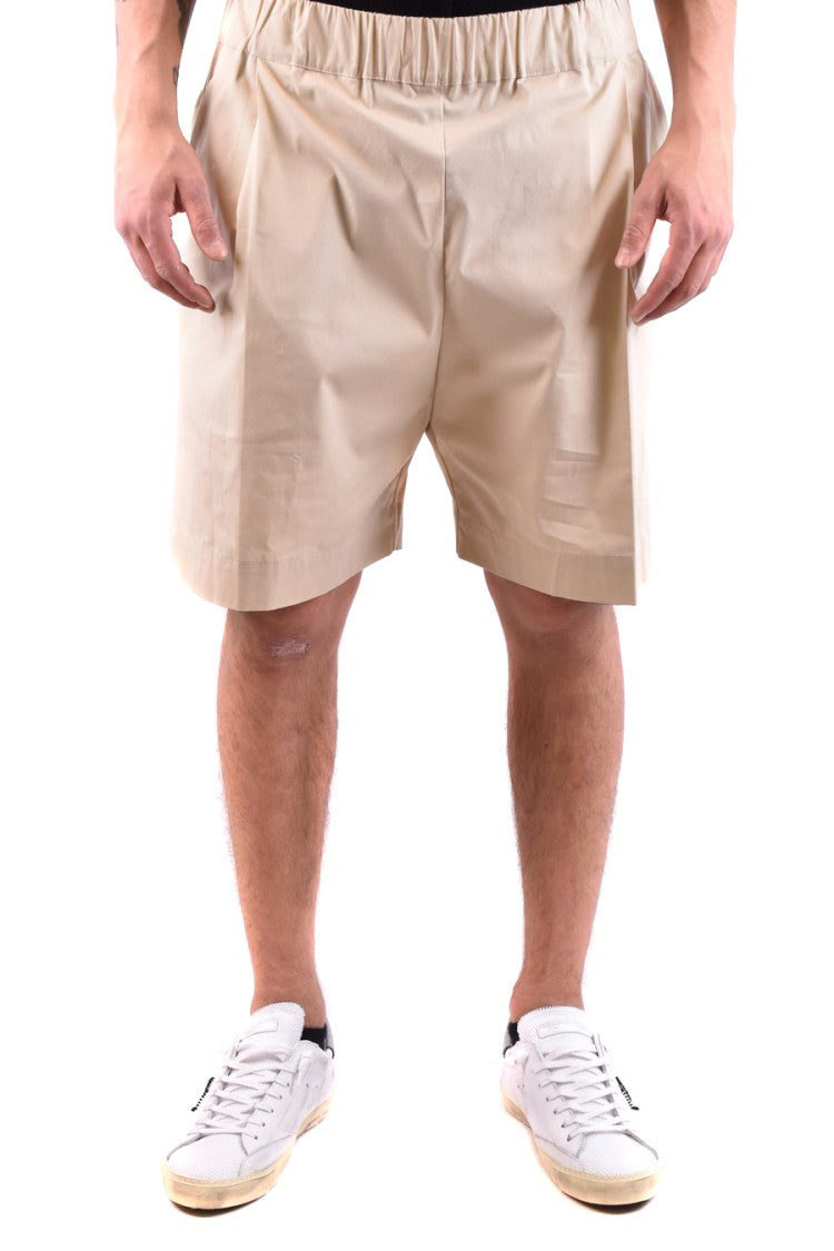 Laneus Light Blue Relaxed Fit Shorts
