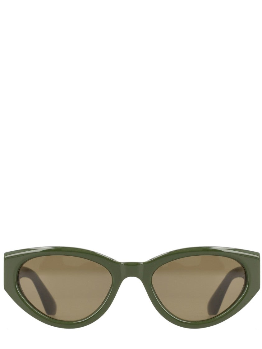 Rotate Birger Christensen Cat Eye Glossy Frame Sunglasses
