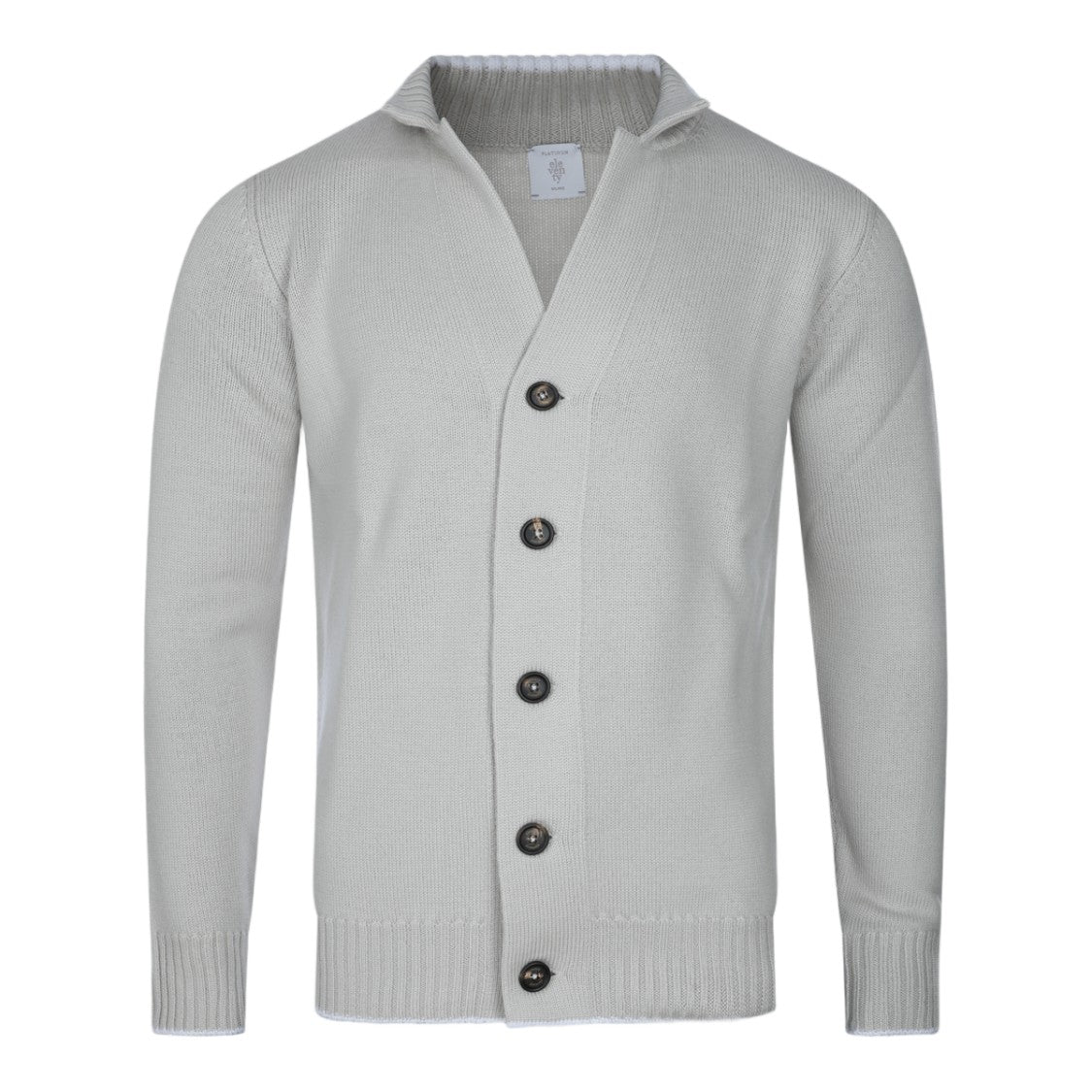 Eleventy Soft Knit Cardigan With Shawl Collar