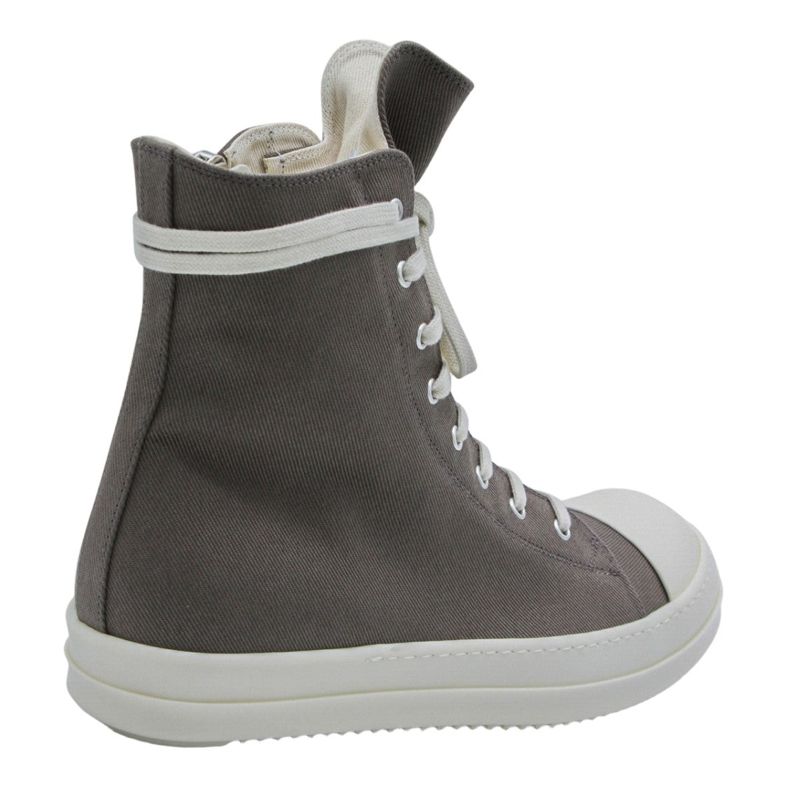 Drkshdw By Rick Owens High-Top Sneakers And Side Zipper