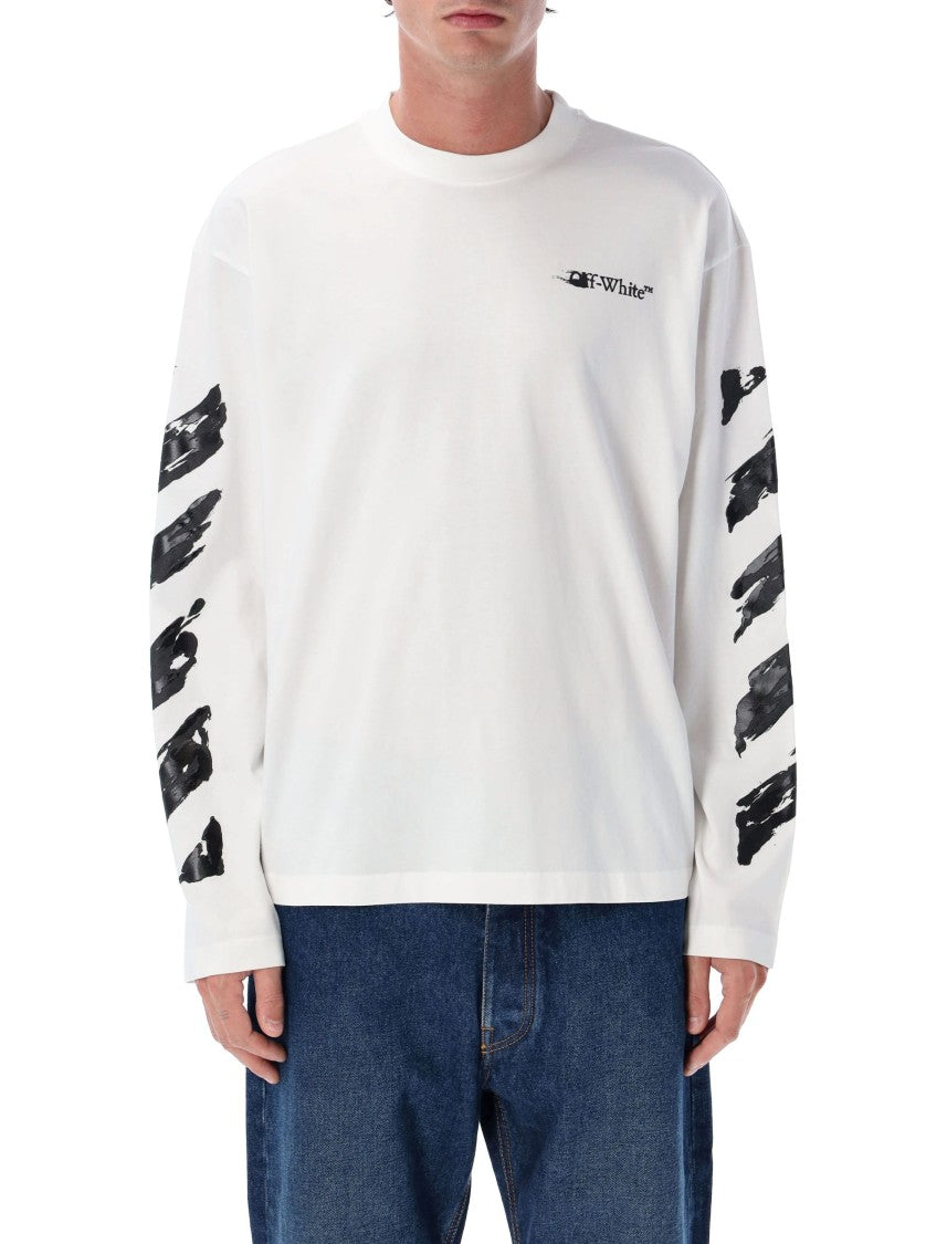 Off-White Ink Arrow 90S Skate L/S Tee