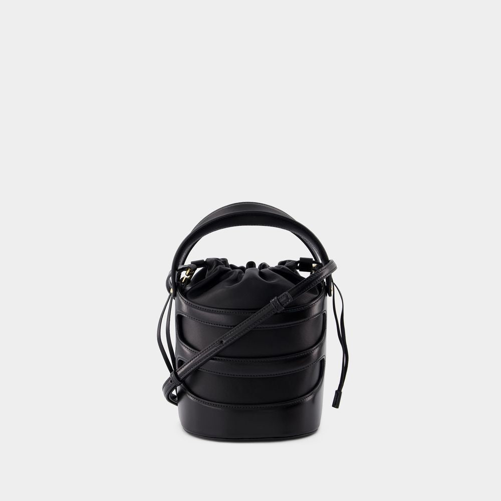 Alexander Mcqueen Rise Bag - Leather - Black