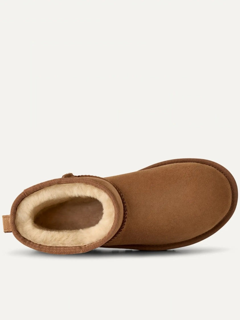 Ugg Classic Mini Ii Shearling Suede Boots