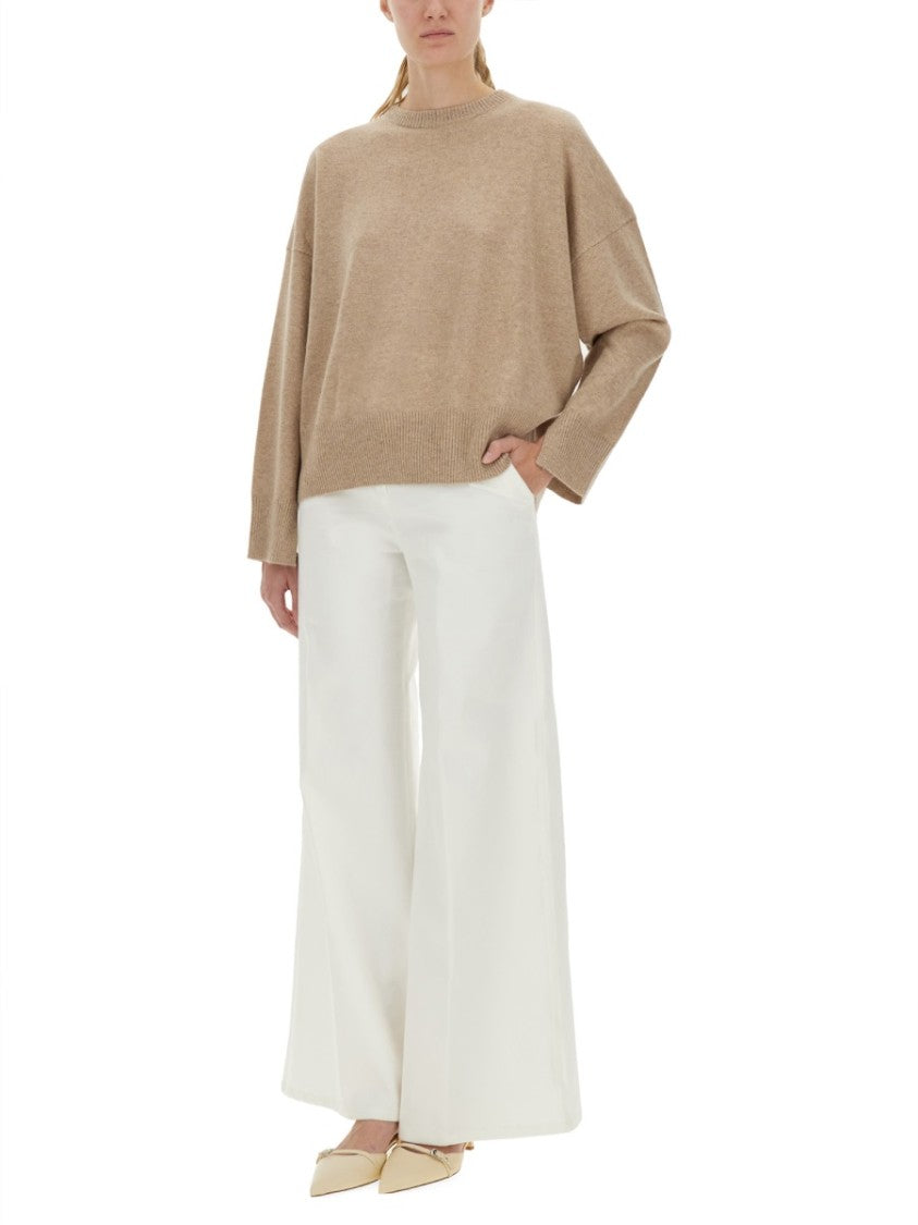 Loulou De Saison Loose-Fitting Cashmere Sweater With Dropped Shoulders
