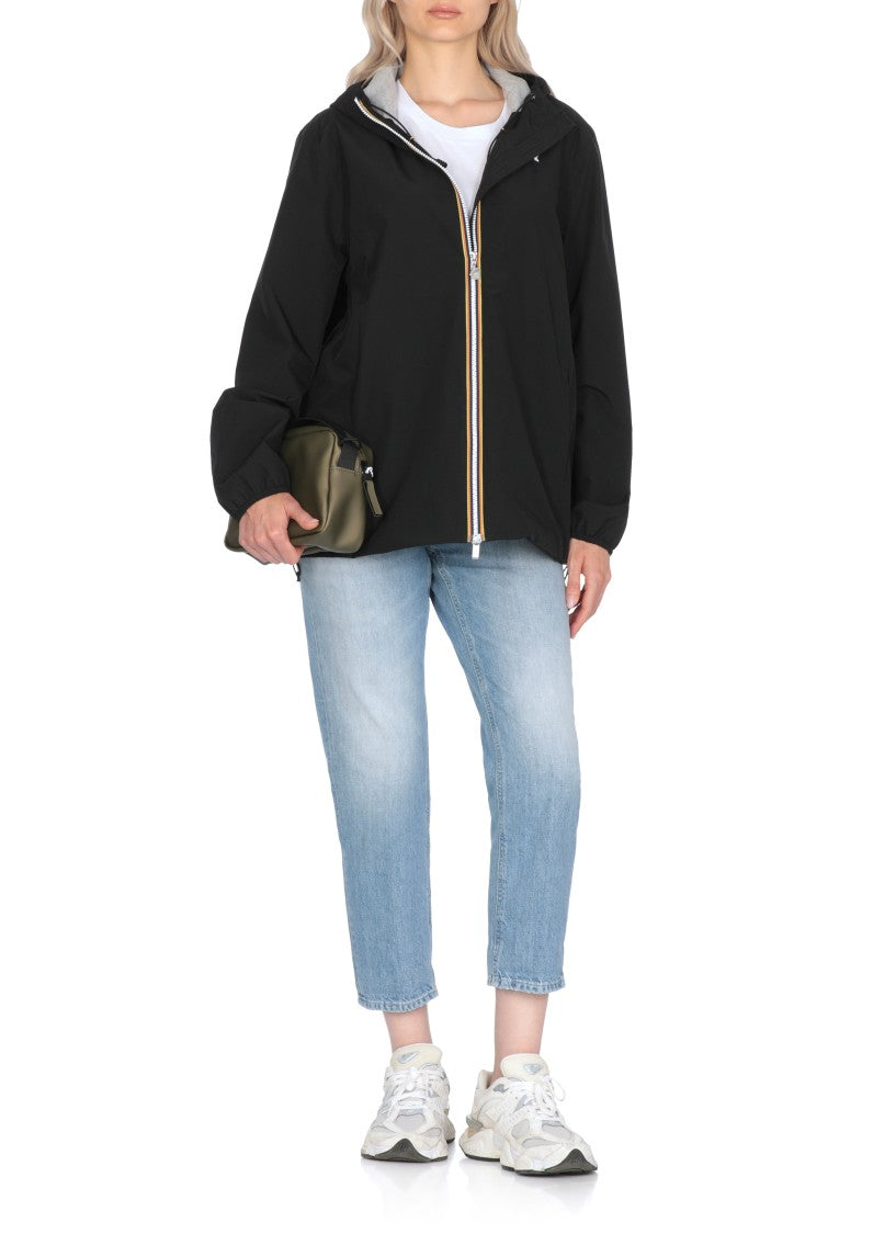 K-Way Black Marguerite Stretch Jacket