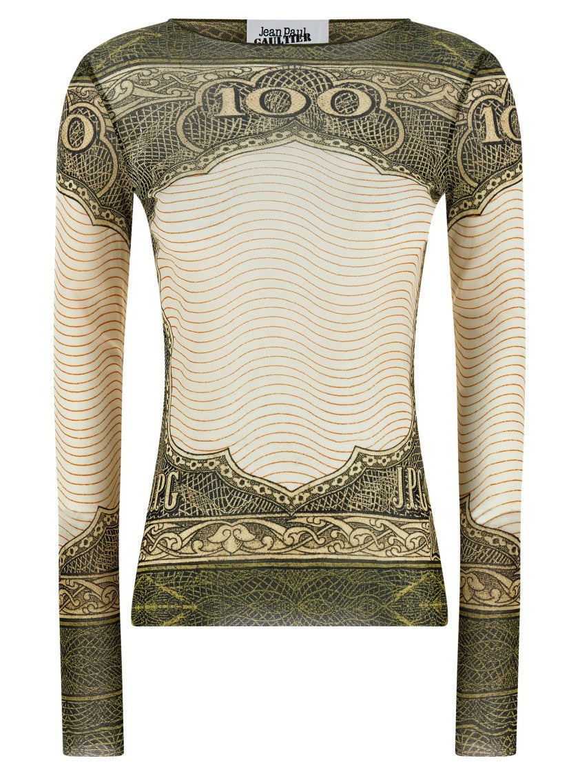 Jean Paul Gaultier 'Re-Edition - The Green Cartouche' Top