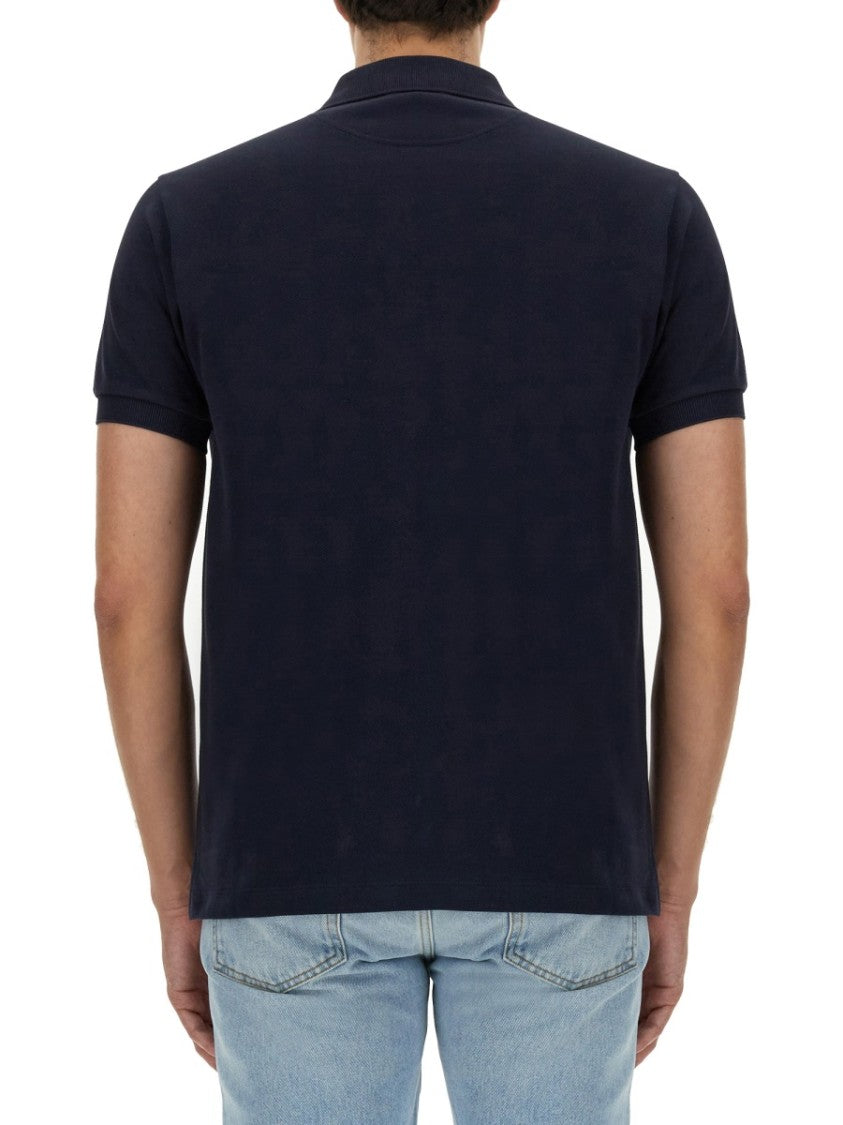 Bally Regular Fit Black Polo Shirt