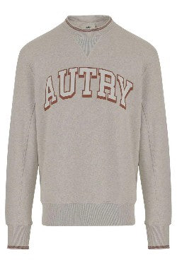 Autry Gray Cotton Sweatshirt