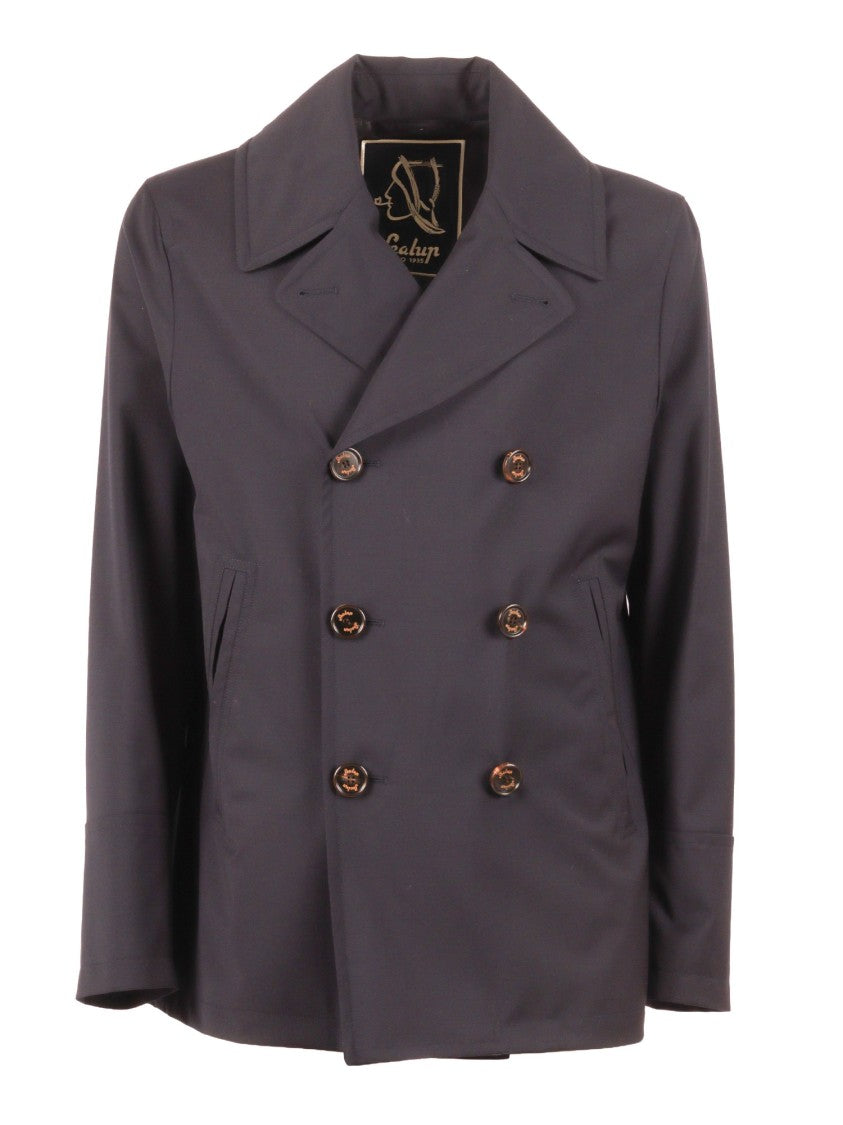Sealup Green Storm Virgin Wool Peacoat