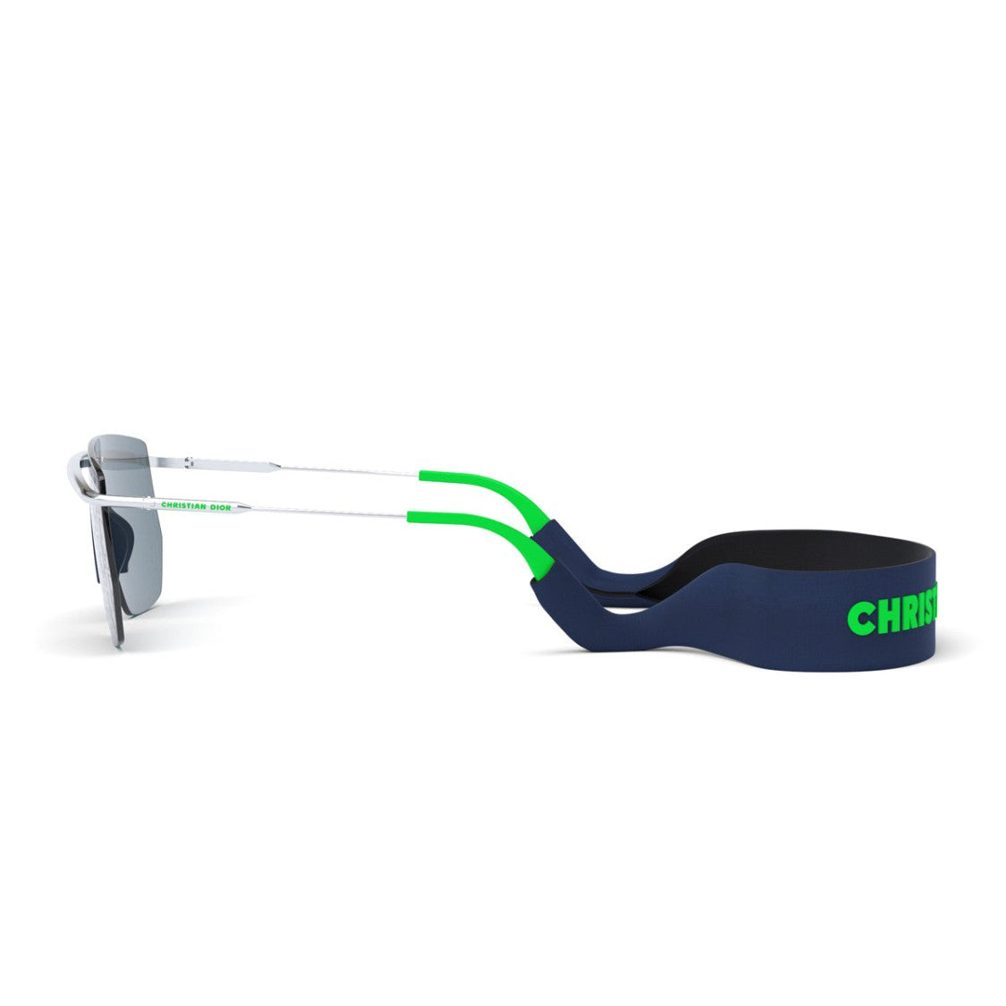 Dior Silver Dior Motion M1i Geometric Sunglasses