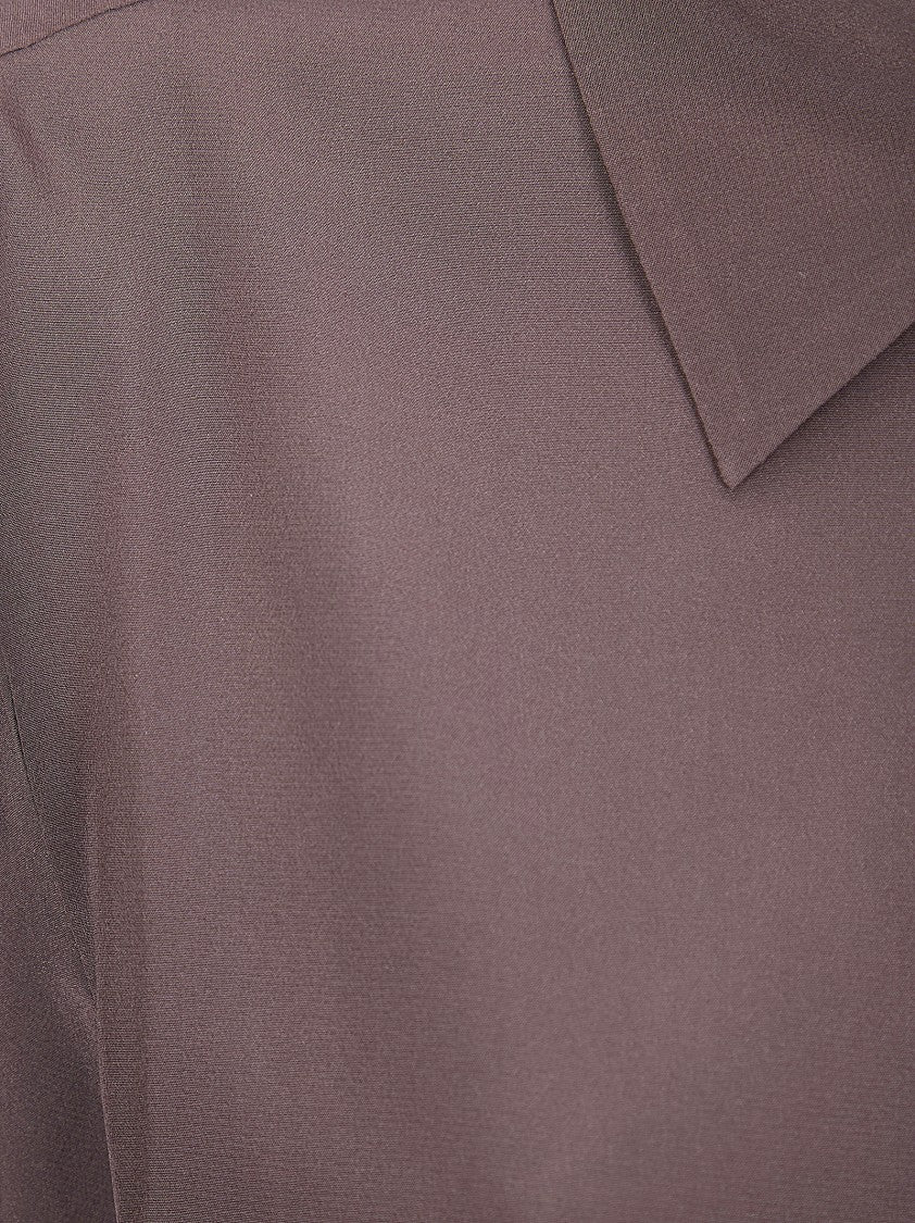 P.A.R.O.S.H. Silk Shirt With Timeless Silhouette