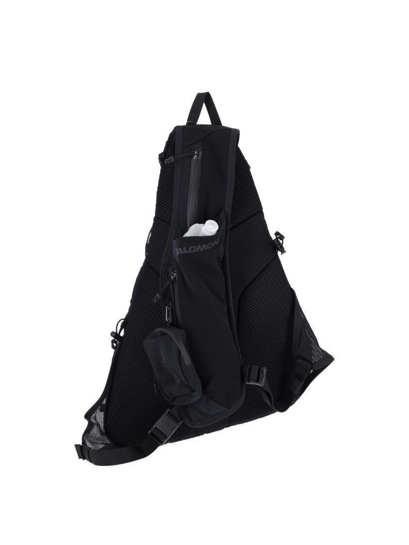 Salomon Black Fabric Adv Crossbody Bag