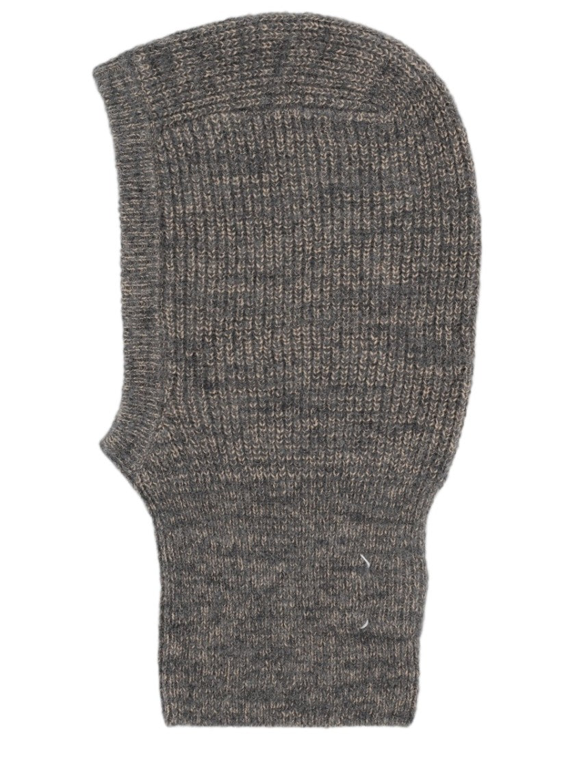 Maison Margiela Ribbed Knitted Cotton-Blend Balaclava