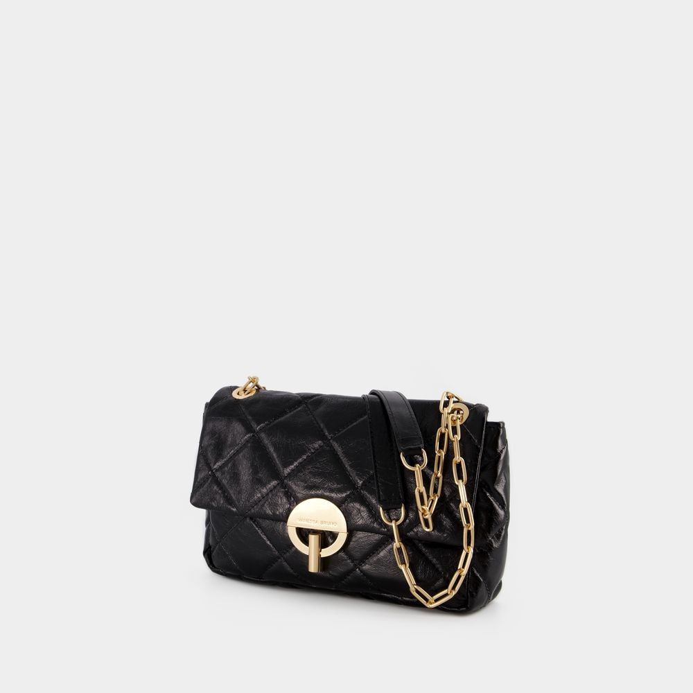 Vanessa Bruno Moon Mm Bag - Leather - Black