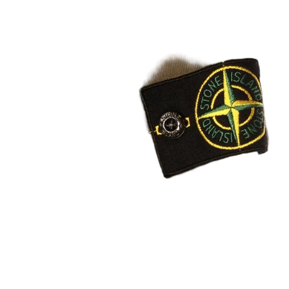 Stone Island Long-Sleeve Olive Green Cotton T-Shirt