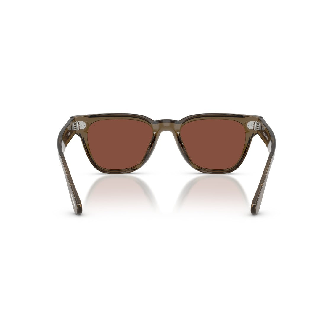 Oliver Peoples 0Ov5601su Translucent Brown Acetate Sunglasses With Textured Arms