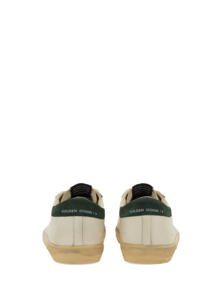 Golden Goose Superstar Distressed Leather Low-Top Sneakers