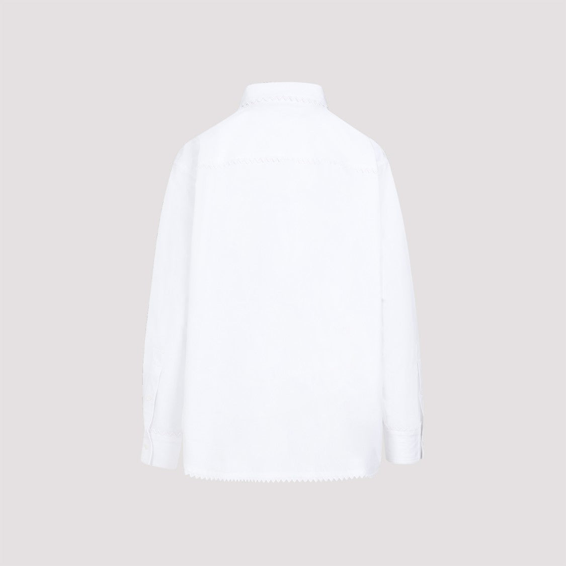 Bottega Veneta White Cotton Shirt