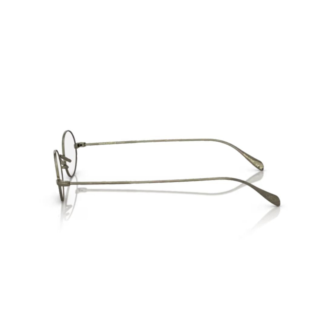 Oliver Peoples 0Ov1185 Slim Oval Metal Sunglasses With Subtle Bridge