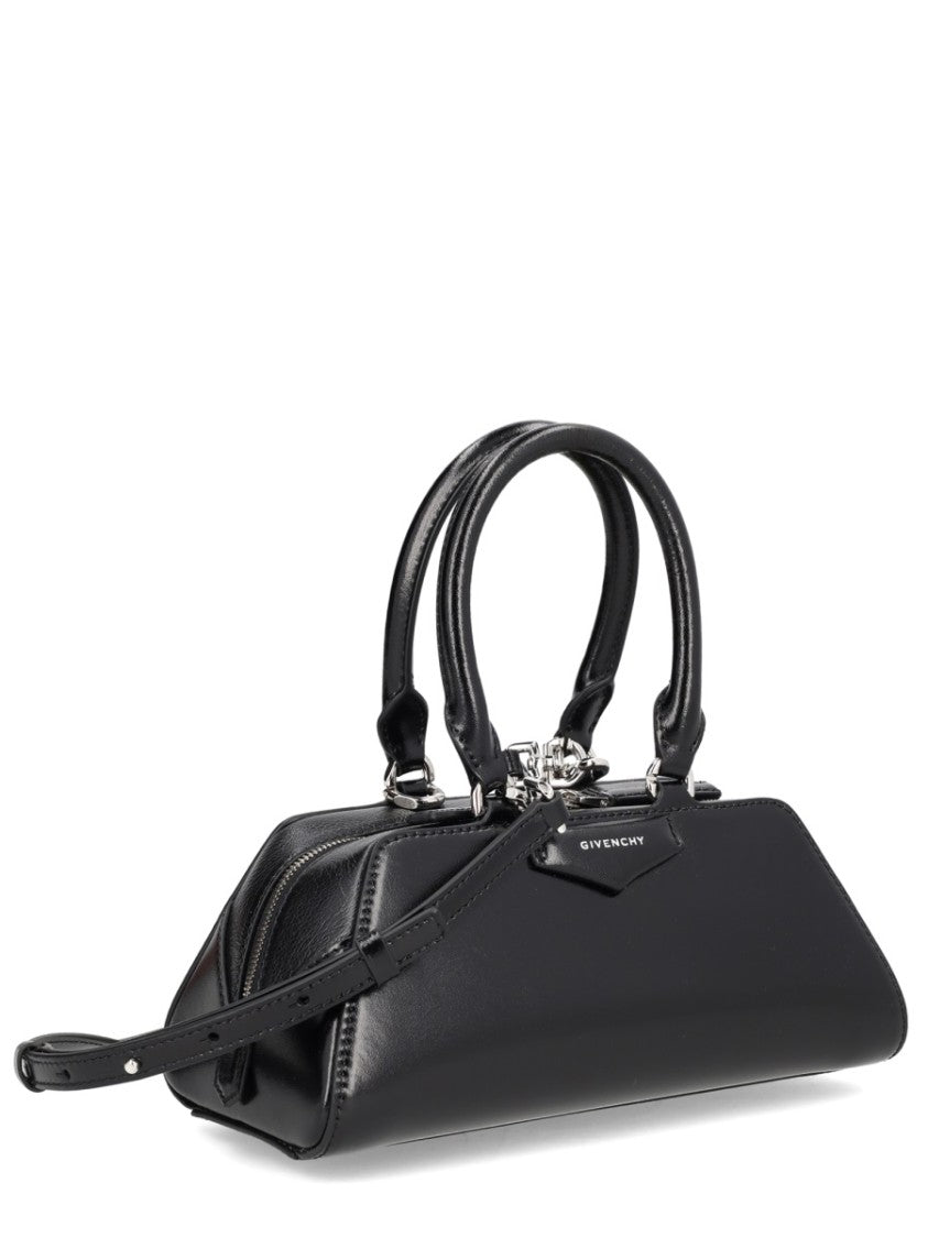 Givenchy Antigona East-West Elongated Mini Leather Handbag