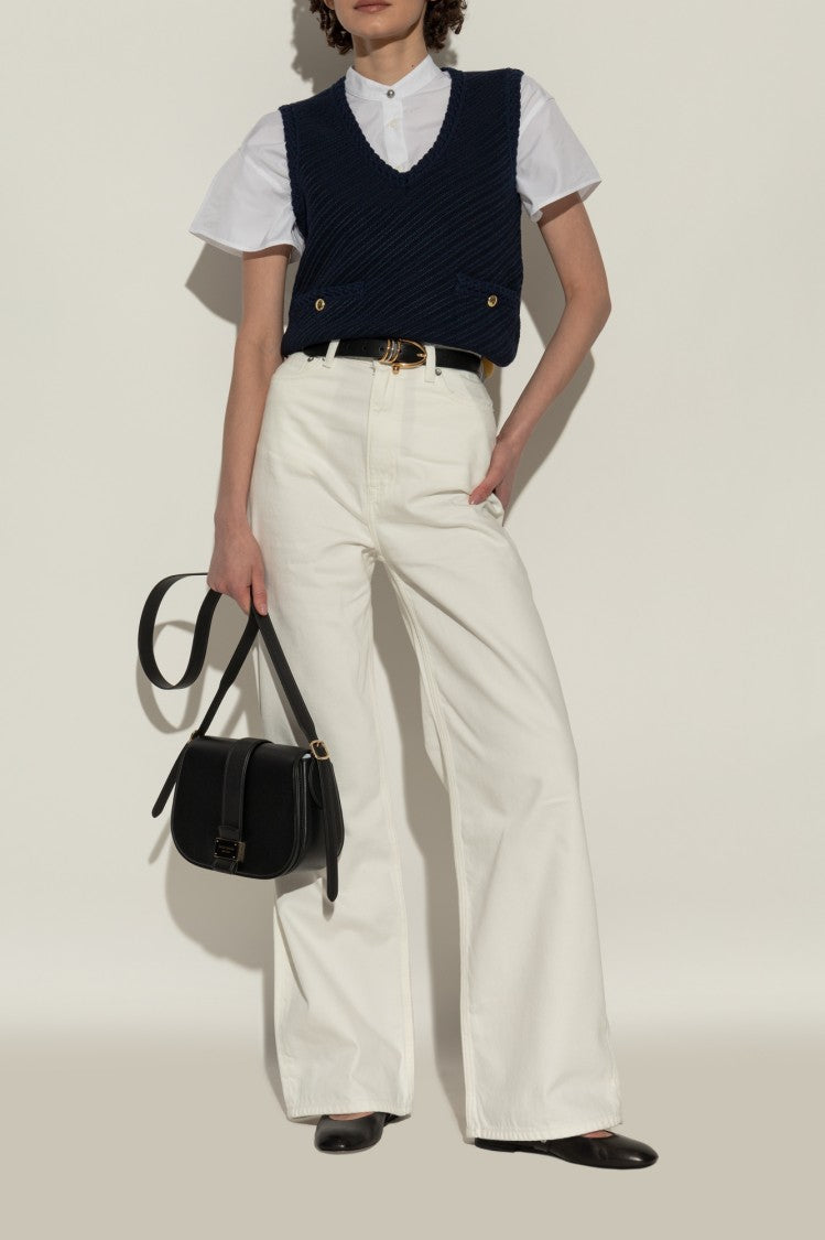 Stuart Weitzman Mary Jane'" Ballerina Flats