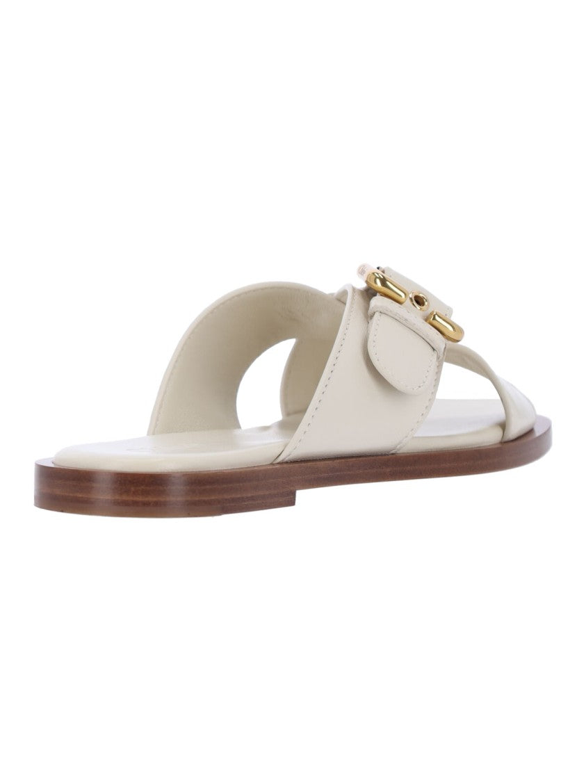 Chloé "Nil" Sandals – White
