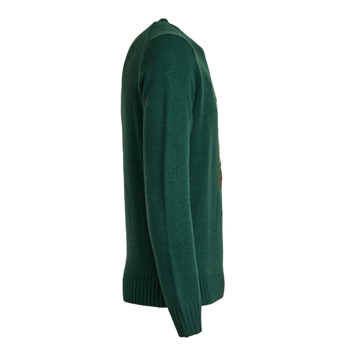 Polo Ralph Lauren Crew Neck Knit Sweater With Ribbed Textures