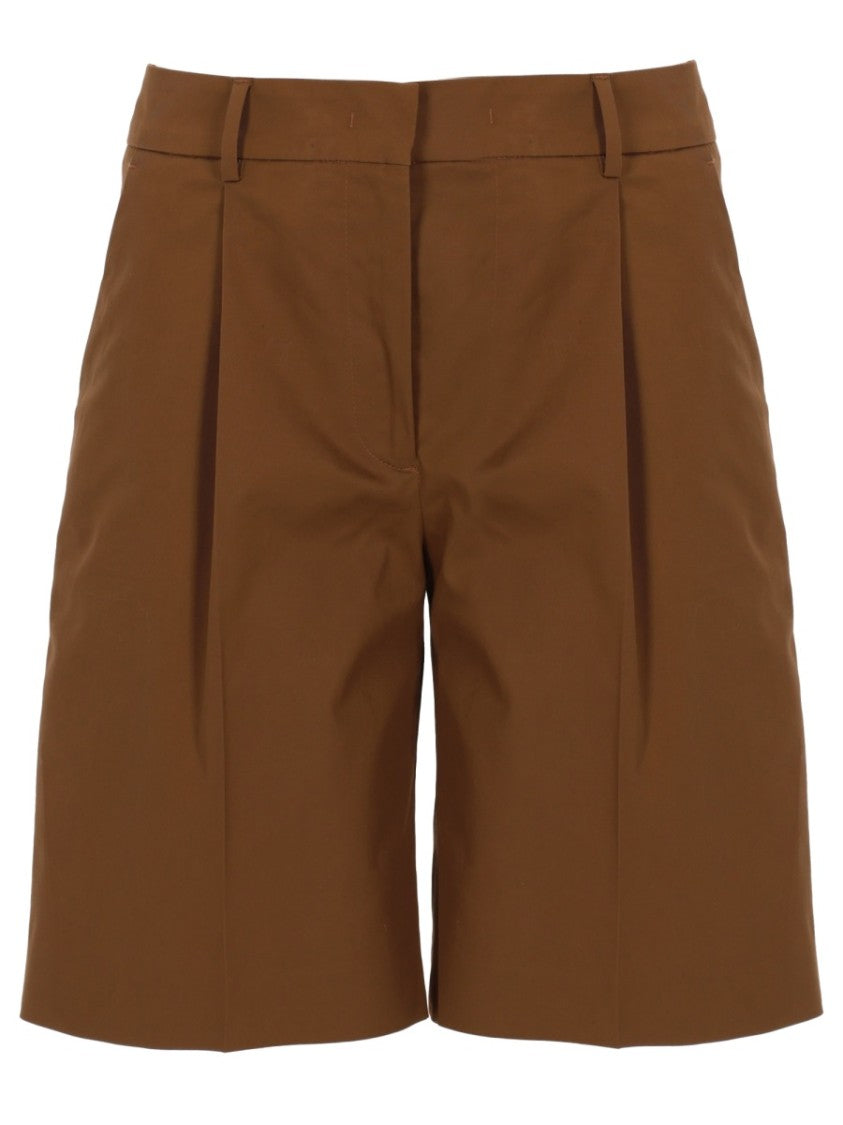 Pt Torino Simone Cotton-Blend Tailored Shorts