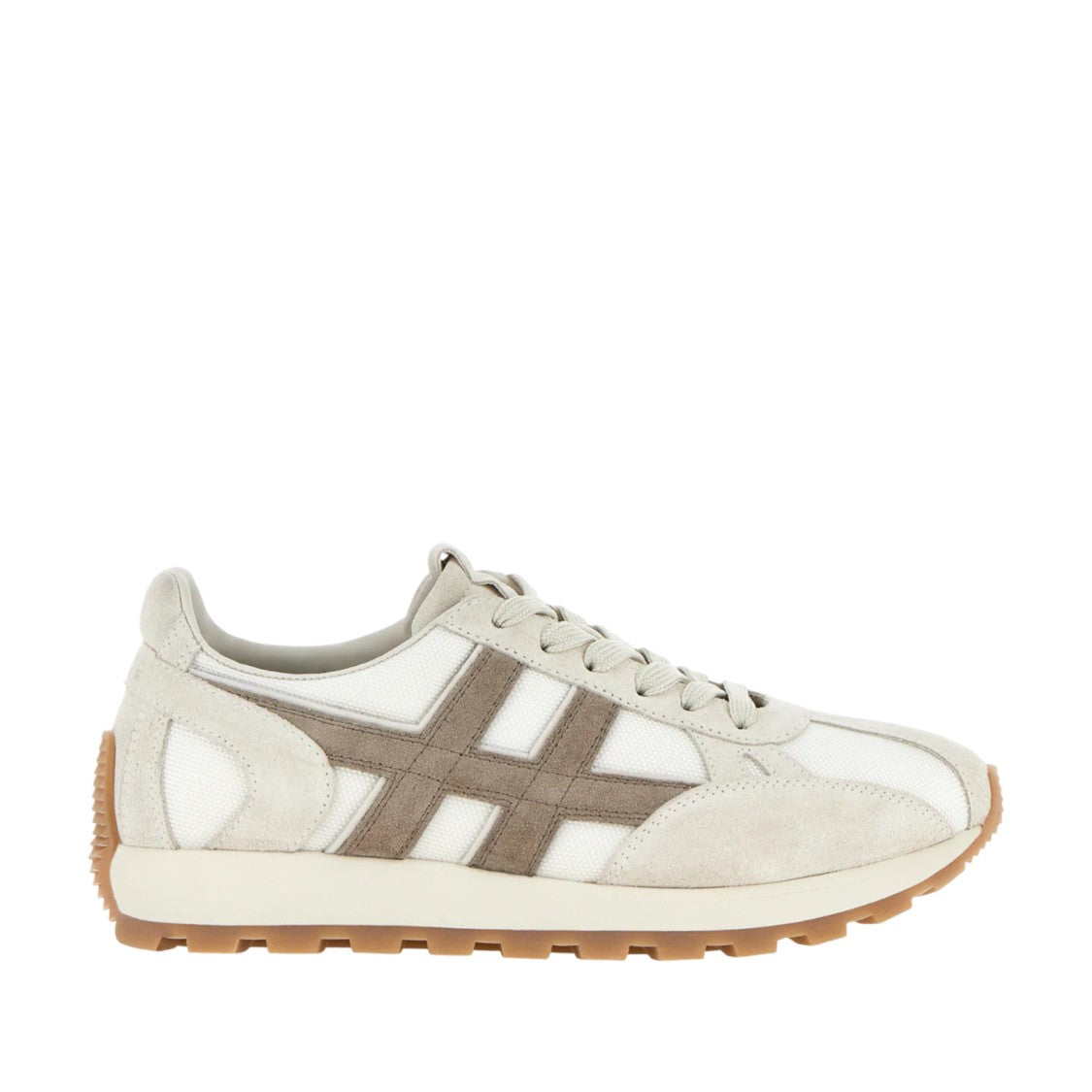 Hogan Retro-Inspired Sneakers With Suede Overlays