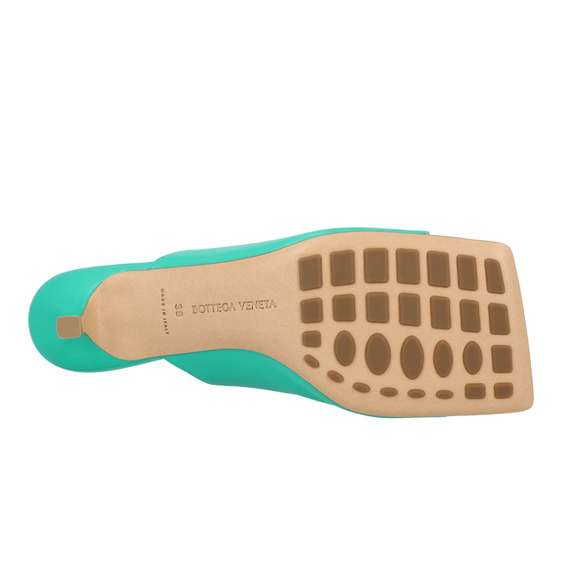 Bottega Veneta Stretch Mule Turquoise