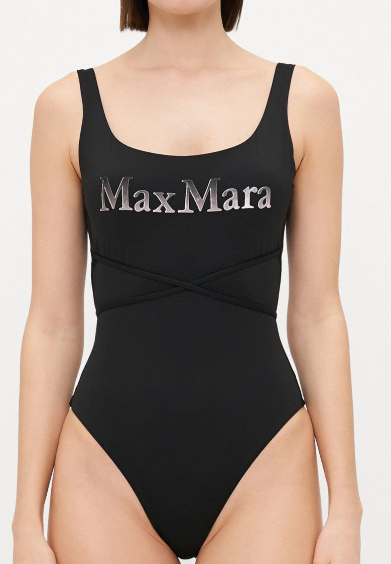 Max Mara One-Piece Swimsuit With Square Neckline