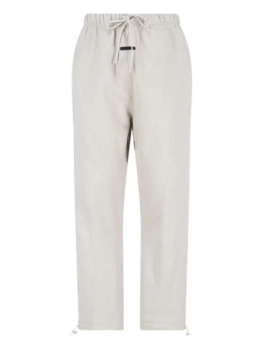 Fear Of God Essentials Beige Relaxed Fit Tonal Piping Trousers