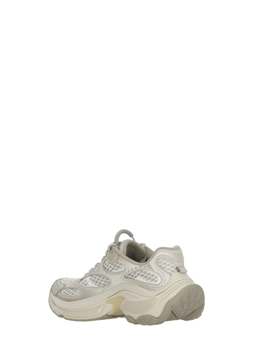 Ash Beige Dragon Suede Inserts Sneakers
