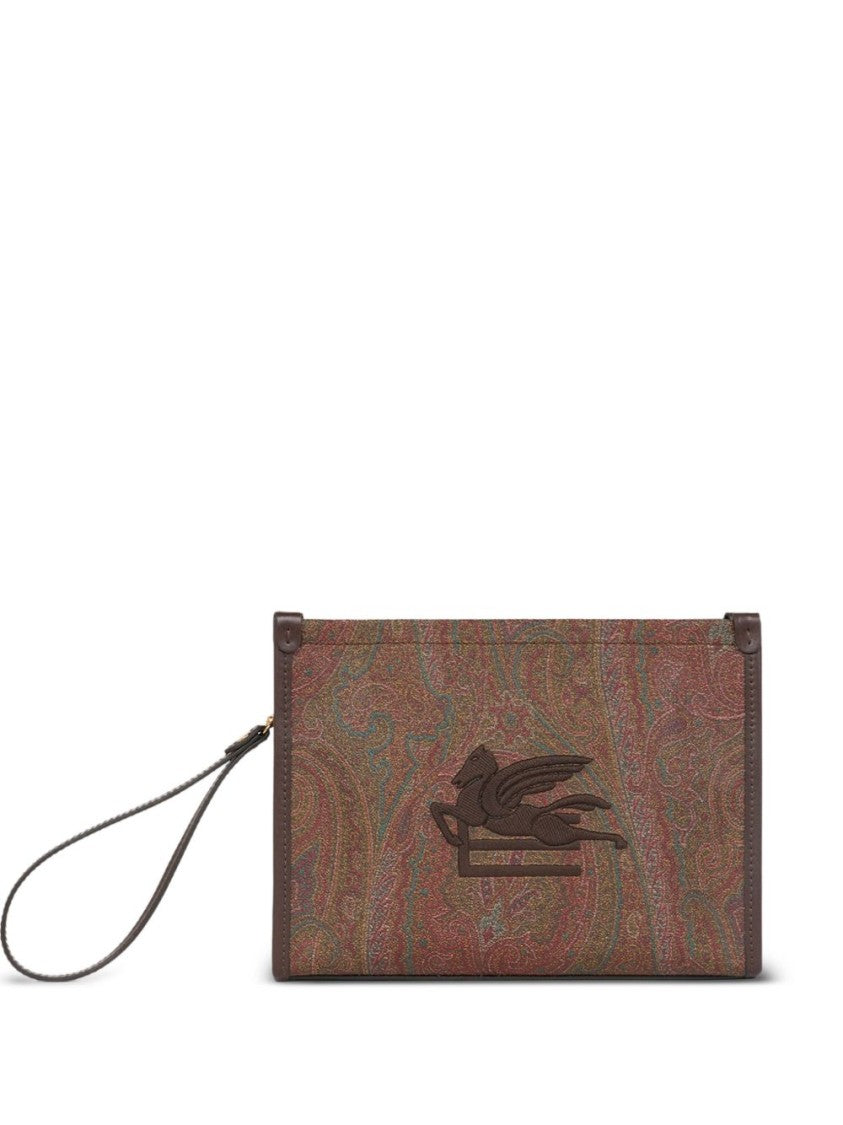 Etro Paisley Jacquard Clutch