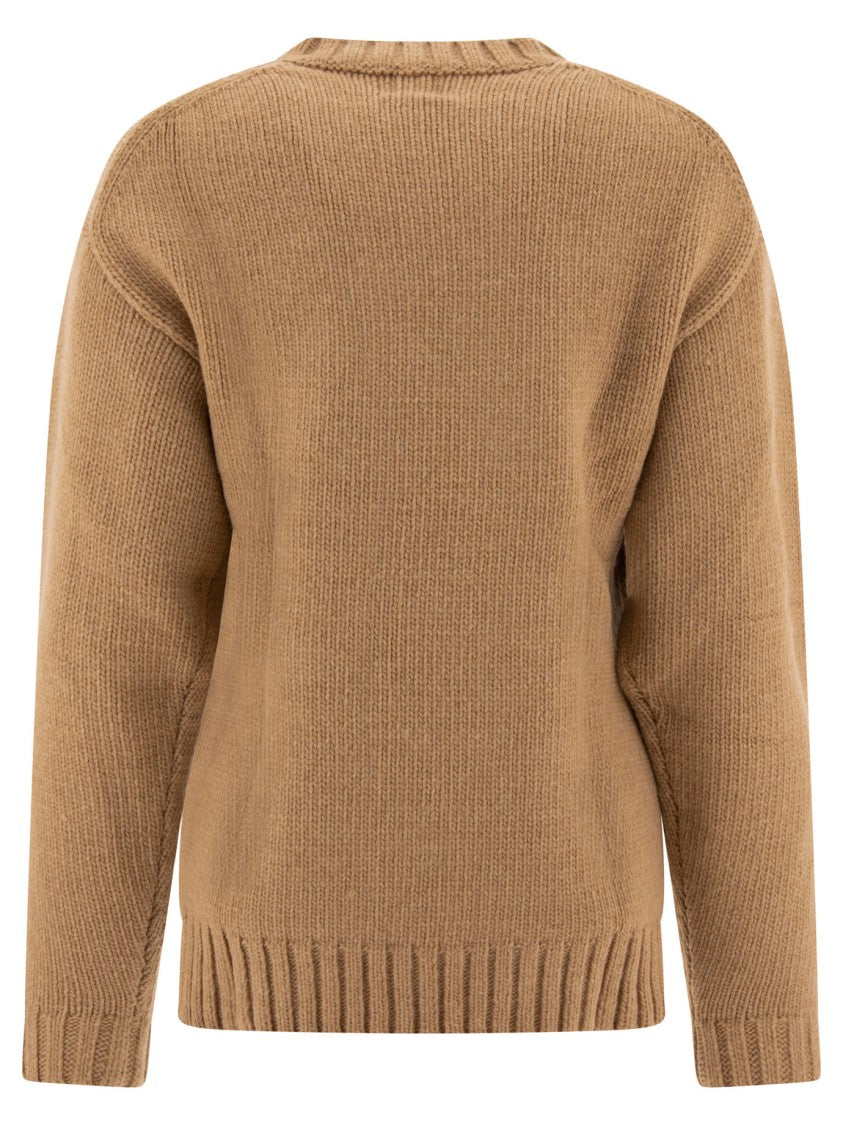 Ines De La Fressange Ribbed Merino Wool Sweater