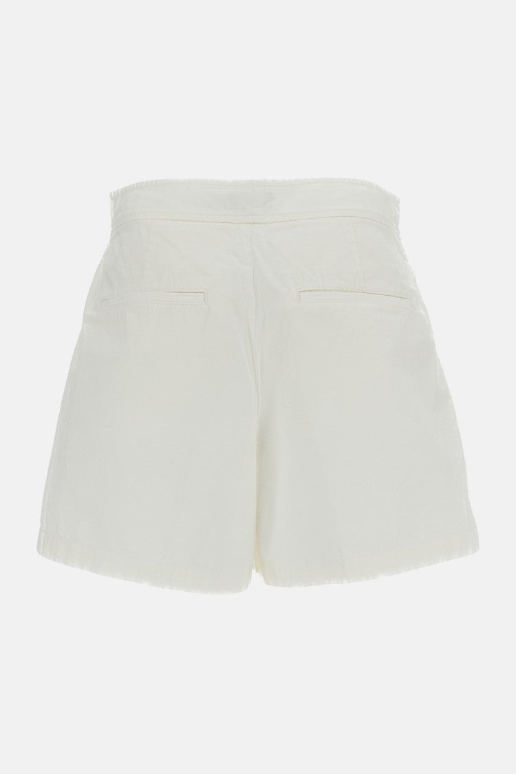 Polo Ralph Lauren Wide-Leg Woven Cotton Shorts With Pleated Detail